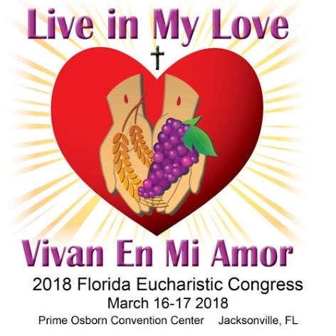 2018 Florida Eucharistic Congress Logo