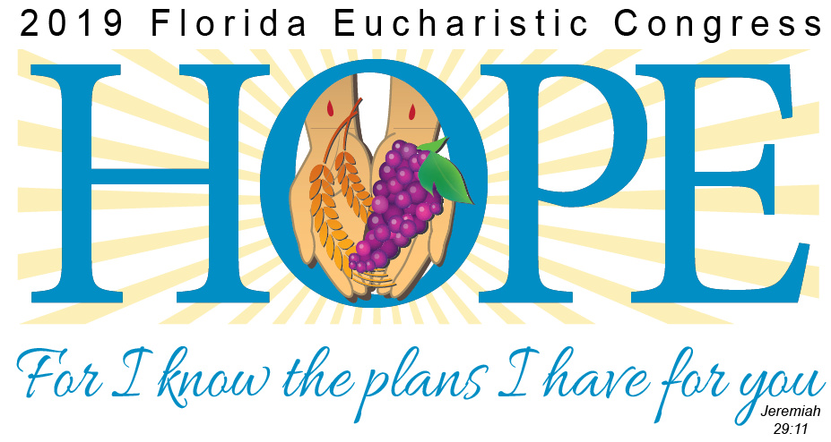 2019 Florida Eucharistic Congress Logo